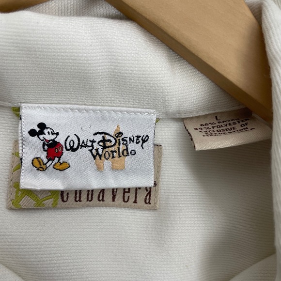 Vintage Downtown Disney Hawaiian Shirt Mens L Short Sleeve Button Up - Picture 3 of 4